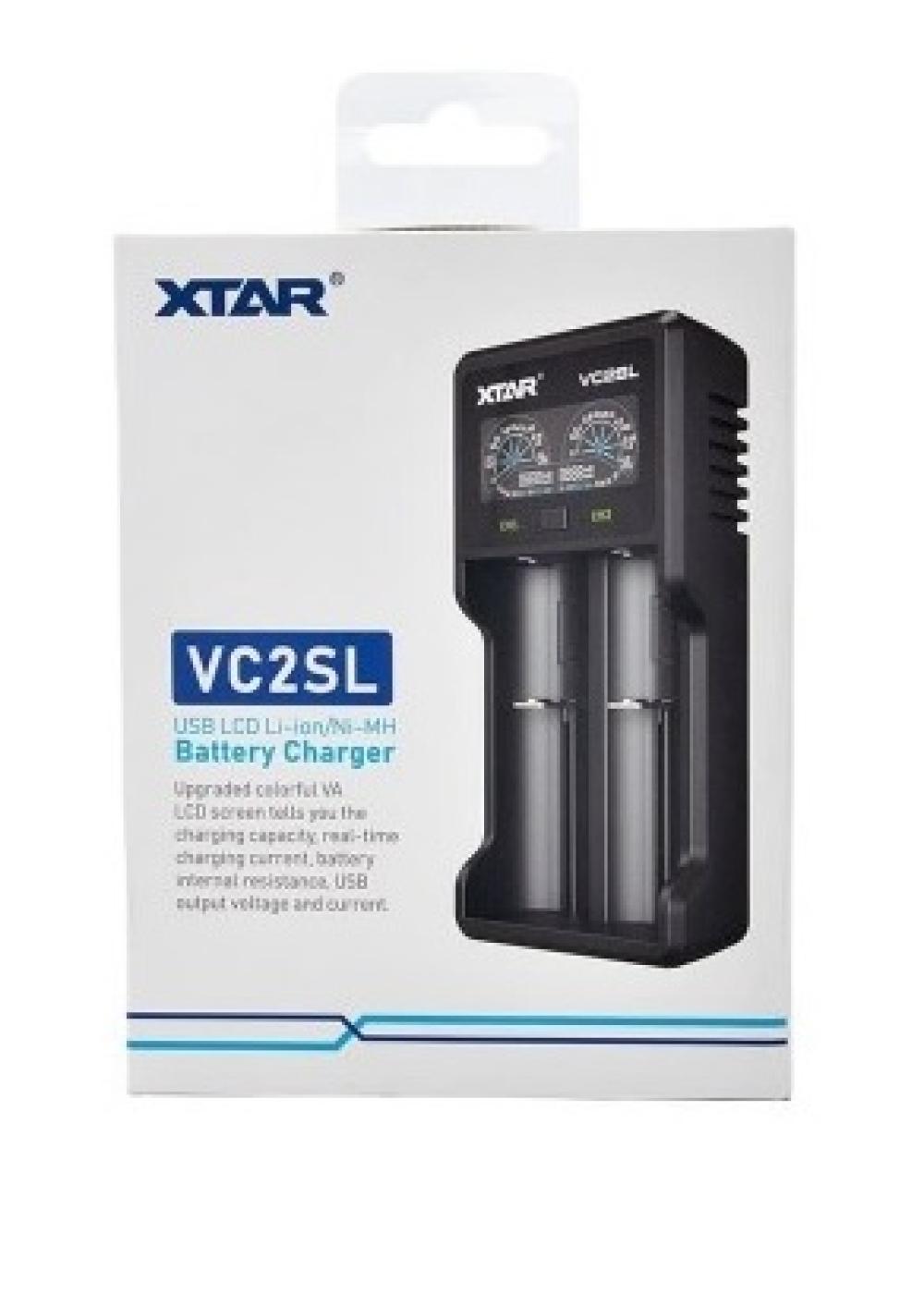 Xtar VC2SL İkili Li-ion / NI-CD / NI-MH Pil Şarj Cihazı