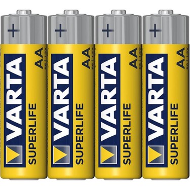 VARTA  AA ÇİNKO KARBON SUPER LİFE  (4'LÜ PAKET)